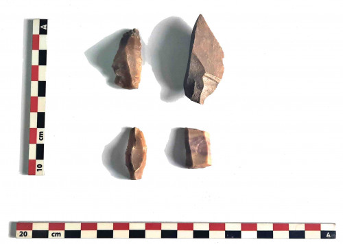 Fig. 9. Fragmente de silex din Cx5